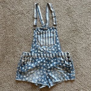 Patriotic overalls